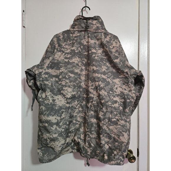 Large Short - ACU parka Cold digital camo Weather Jacket #G28g - Picture 4 of 4